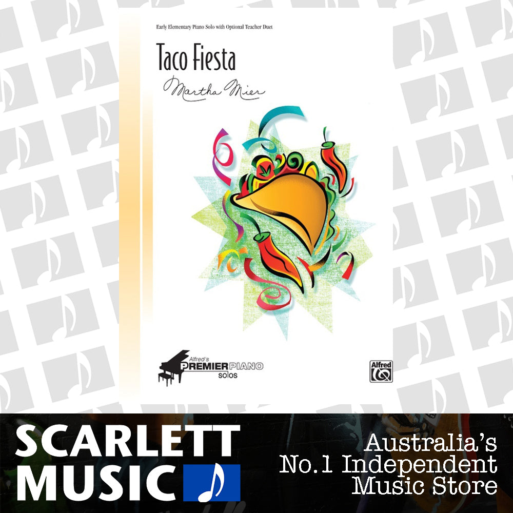 Taco Fiesta Piano Sheet Music for Solo Piano — view 2