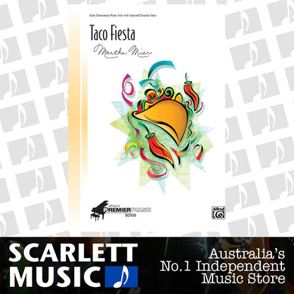 Taco Fiesta Piano Sheet Music for Solo Piano — view 2