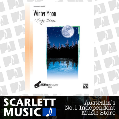 Winter Moon Intermediate Piano Solo Sheet Music — view 2