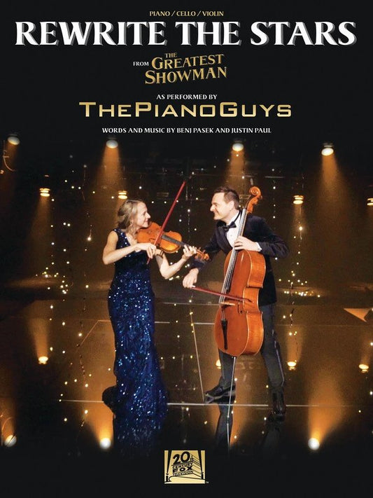 The Piano Guys: Rewrite the Stars — Piano/Cello/Violin (Hal Leonard)