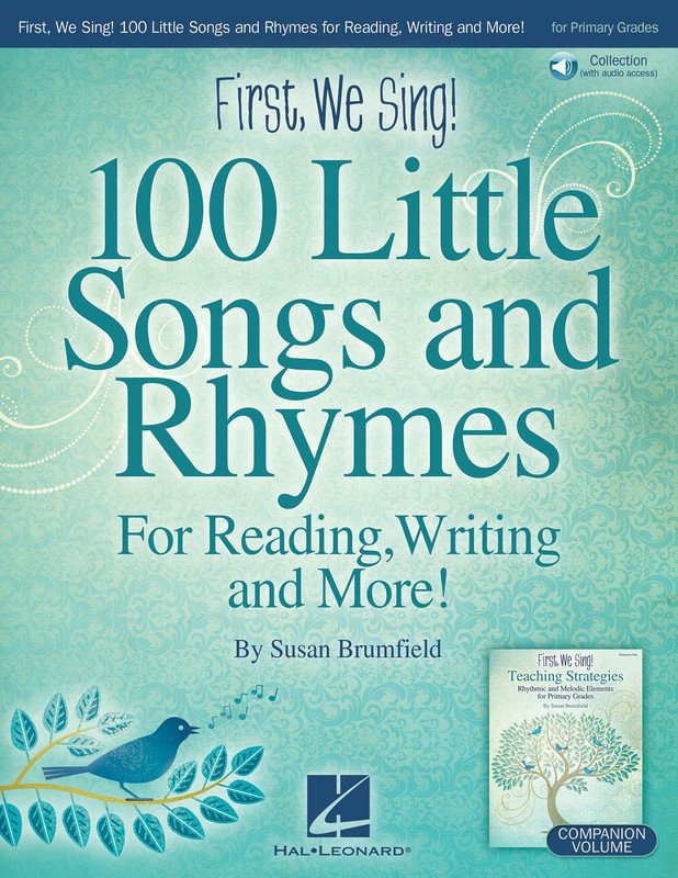 First We Sing! 100 Little Songs and Rhymes — Book/Online Audio (Hal Leonard)