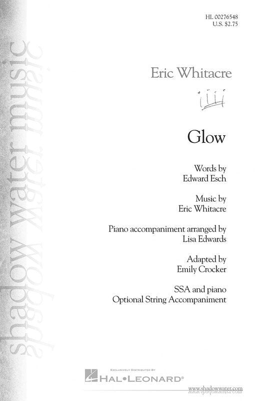 Glow — SSA Choral (Hal Leonard)