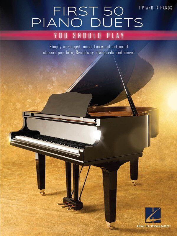 First 50 Piano Duets You Should Play by Hal Leonard - 208 Pages, Piano Duet Format