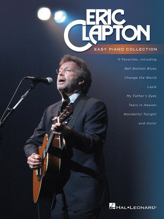 Eric Clapton — Easy Piano Collection with Lyrics (Hal Leonard)