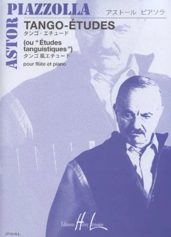 Piazzolla Tango Etudes for Flute and Piano Arranged by Ollivo