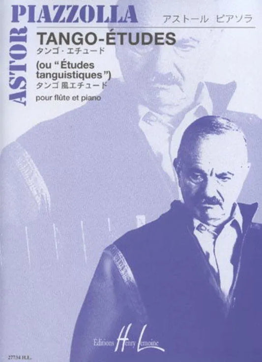 Piazzolla Tango Etudes for Flute and Piano Arranged by Ollivo