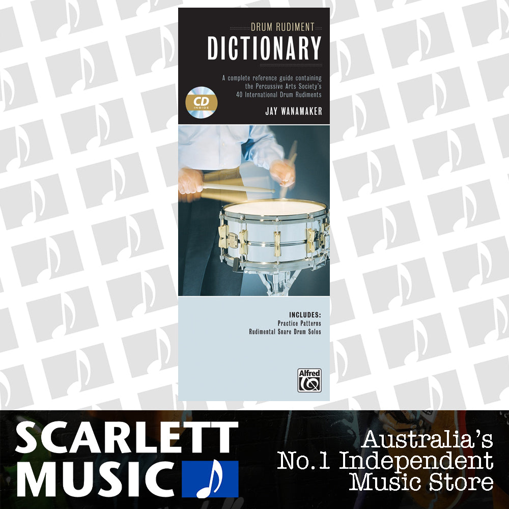 Drum Rudiment Dictionary Book/CD — view 2