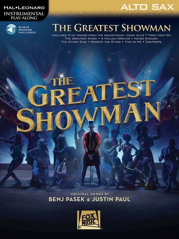 The Greatest Showman — Alto Sax, Book/Online Audio (Hal Leonard)
