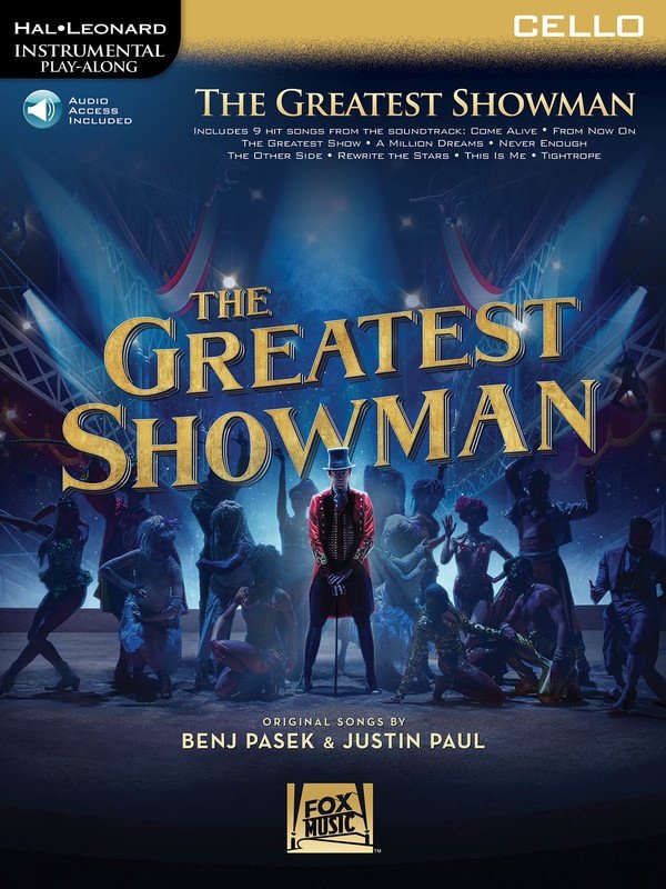 The Greatest Showman Cello Bk/Ola (Hal Leonard)