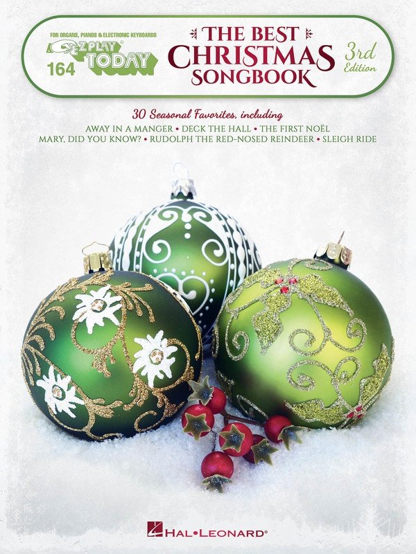 Best Christmas Songbook — E-Z Play Today No. 164, 3rd Edition (Hal Leonard)