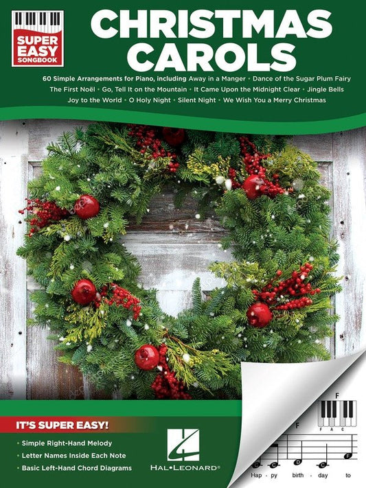 Christmas Carols — Super Easy Songbook, Keyboard/Piano (Hal Leonard)