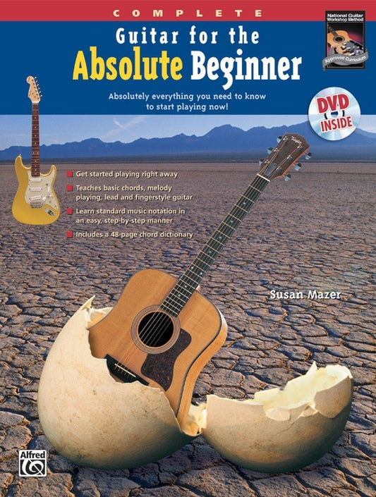 Guitar For The Absolute Beginner Comp Book/DVD Sle