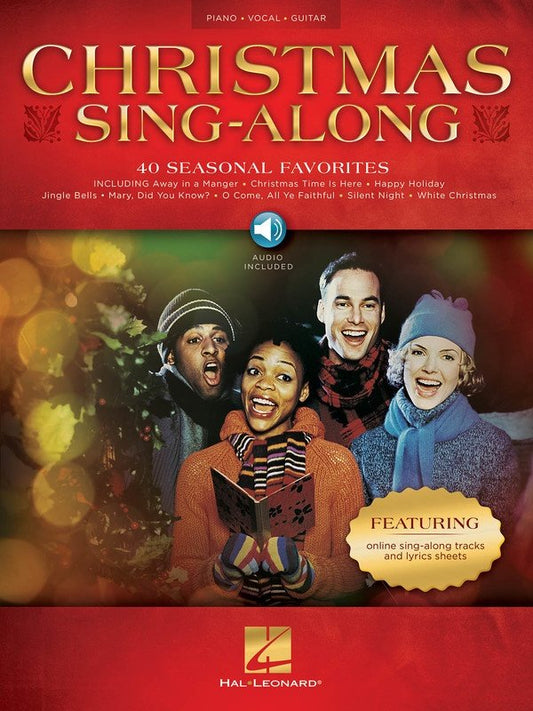 Christmas Singalong — Piano/Vocal/Guitar, Book/Online Audio (Hal Leonard)
