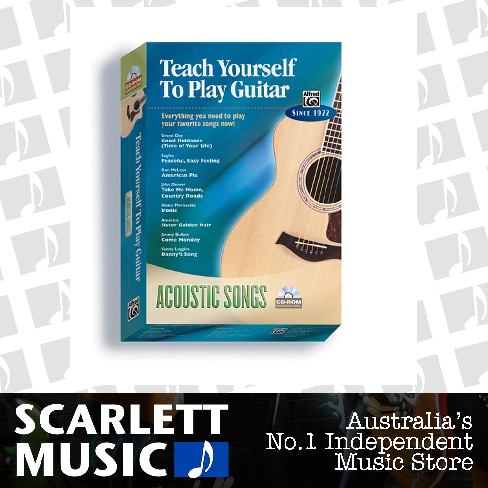 Teach Yourself to Play Guitar Acoustic Songs CD-ROM — view 2