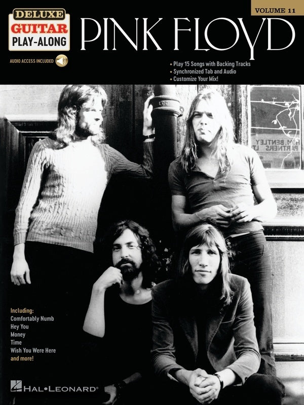 Pink Floyd Deluxe Guitar Playalong V11 Book/Online Audio