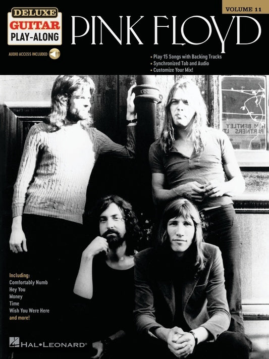 Pink Floyd Deluxe Guitar Playalong V11 Book/Online Audio