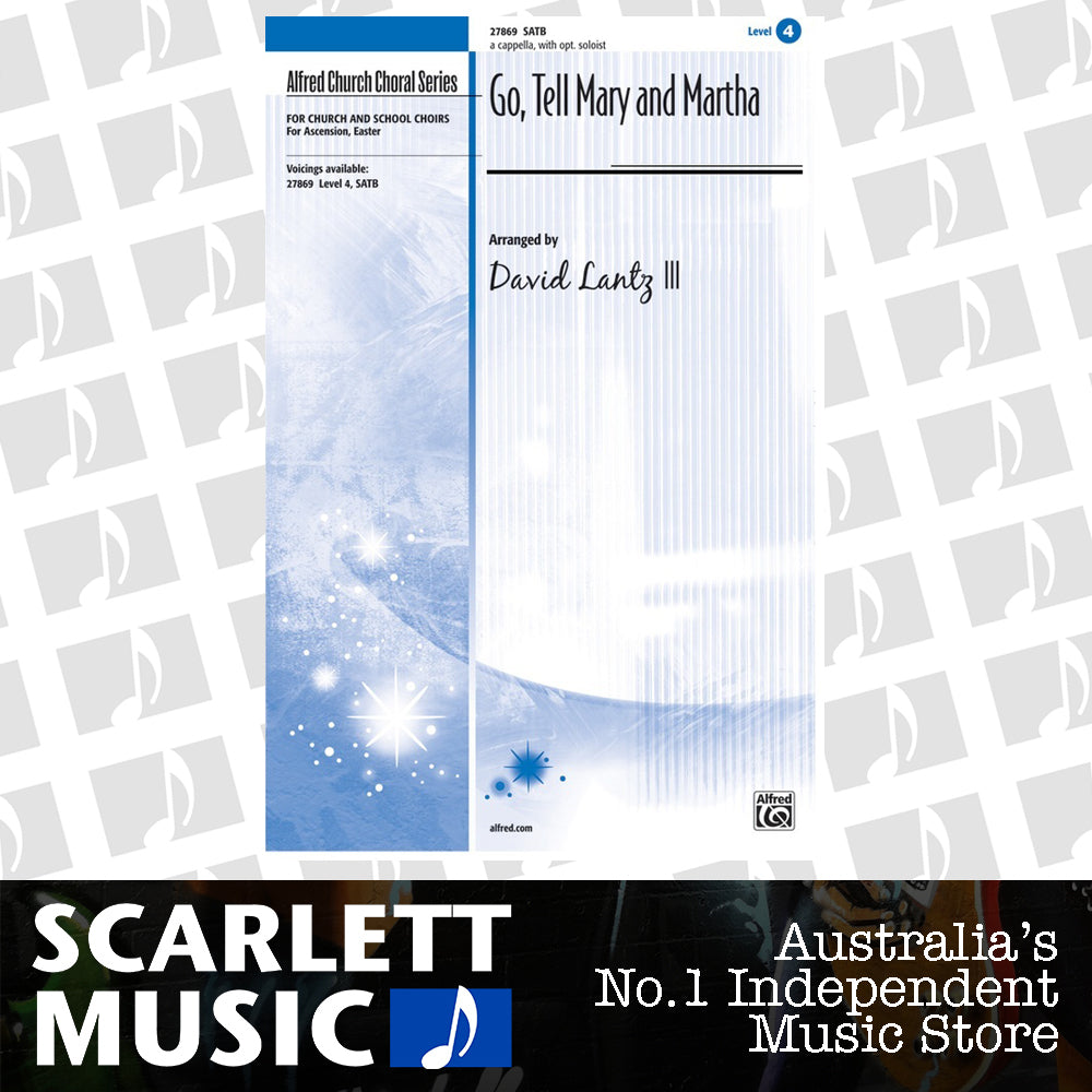 Go Tell Mary And Martha SATB Arr Lantz Iii — view 2