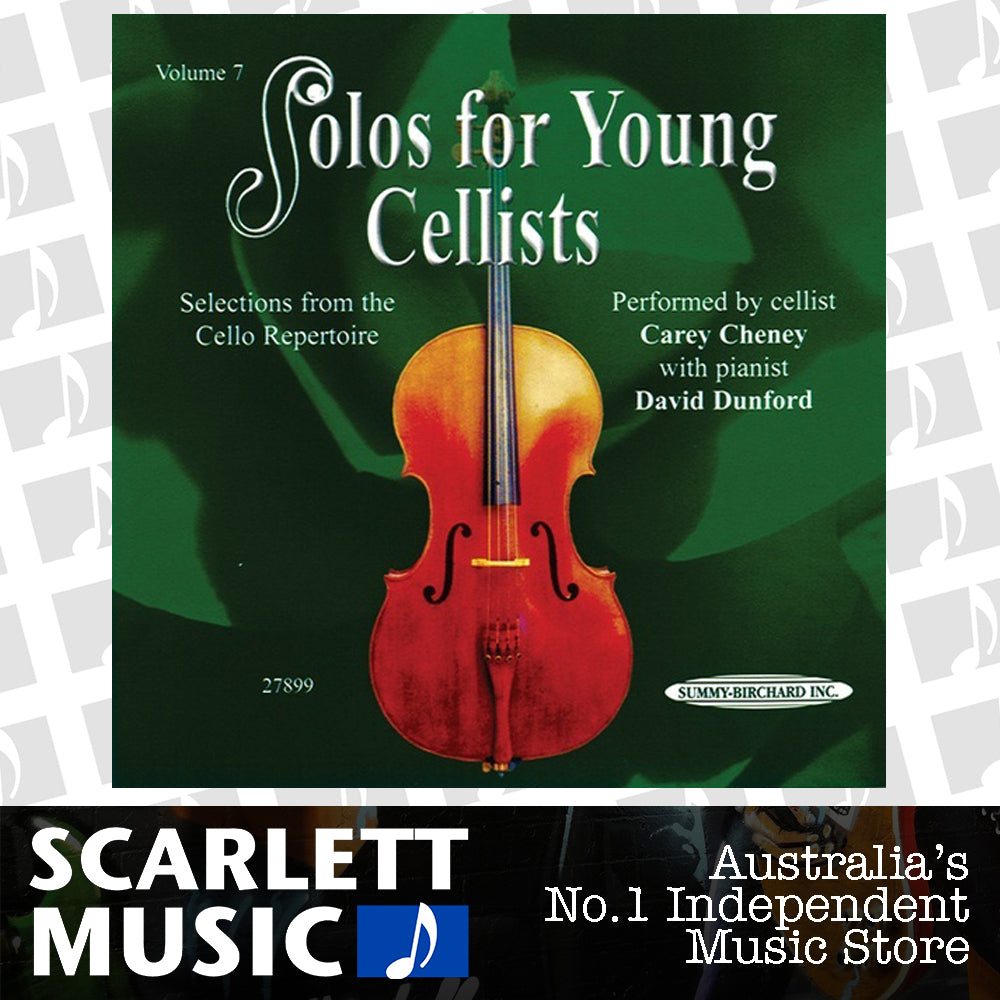 Solos for Young Cellists Volume 7 CD — view 2