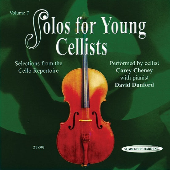Solos for Young Cellists Volume 7 CD
