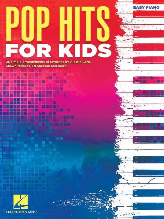 Pop Hits for Kids — Easy Piano with Lyrics (Hal Leonard)