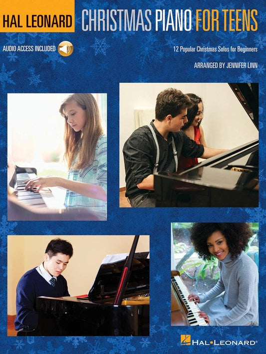 Hal Leonard Christmas Piano for Teens — Easy Piano Book/Online Audio (Hal Leonard)