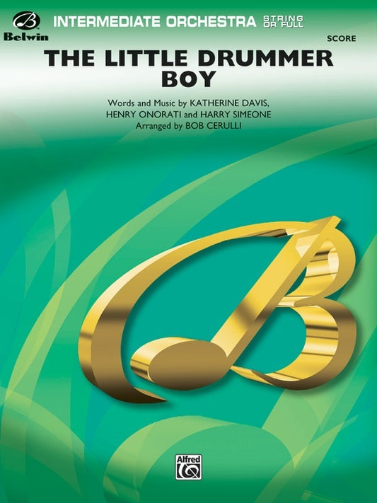 Little Drummer Boy Full Orchestra Gr 2.5 Score