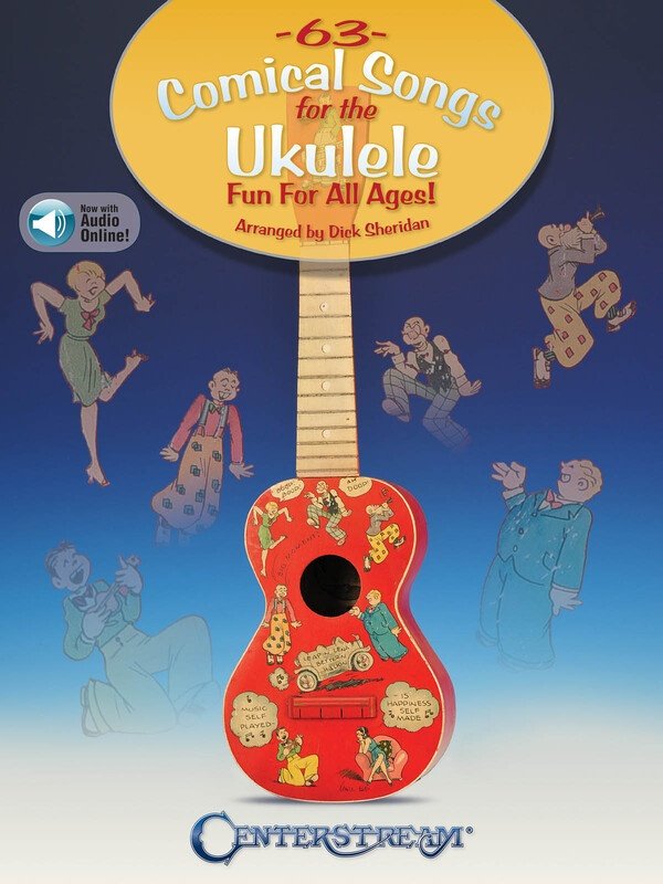 63 Comical Songs for the Ukulele — TAB, Book/Online Audio (Centerstream Publications)