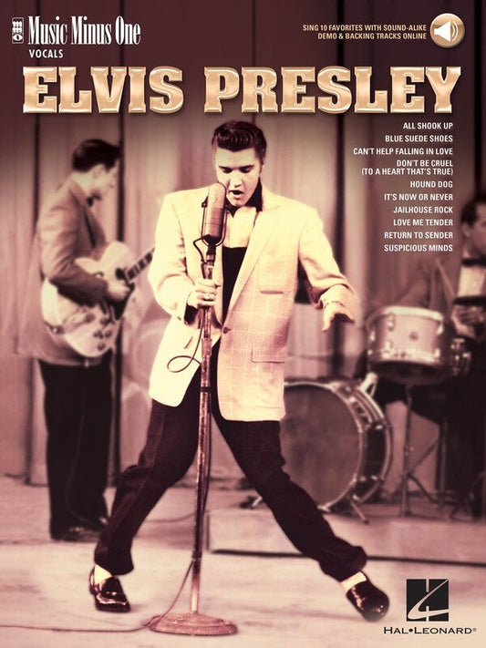 Elvis Presley — Music Minus One Vocal — Book/Online Audio (Music Minus One)