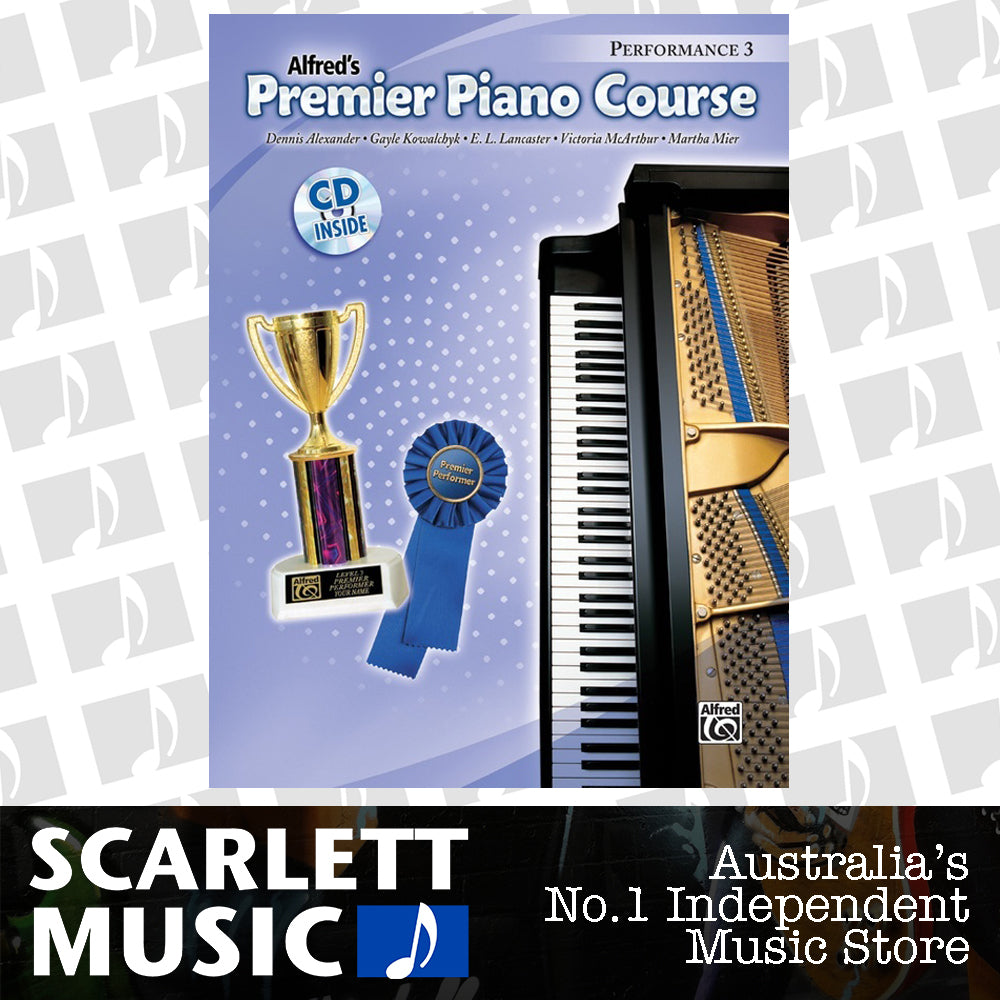 Premier Piano Course Performance 3 Book/CD — view 2