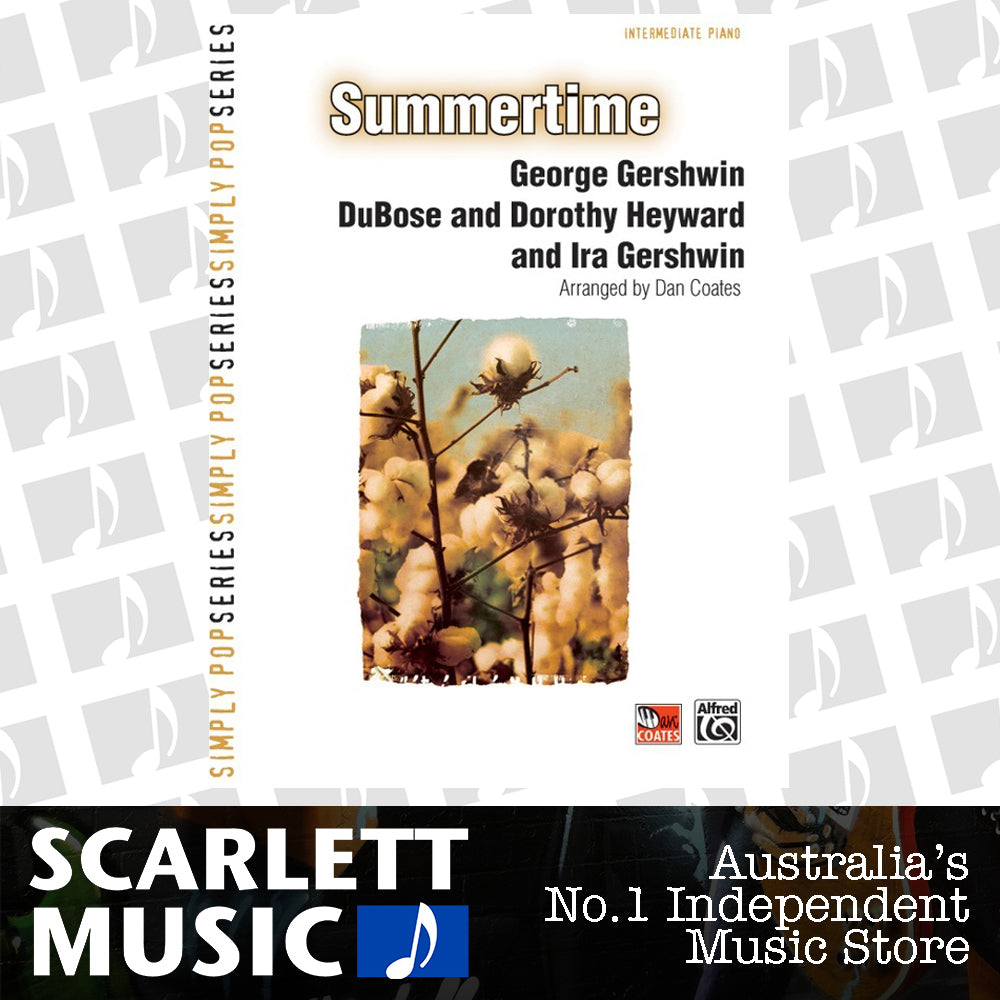 Summertime Piano Solo Arrangement by Dan Coates — view 2
