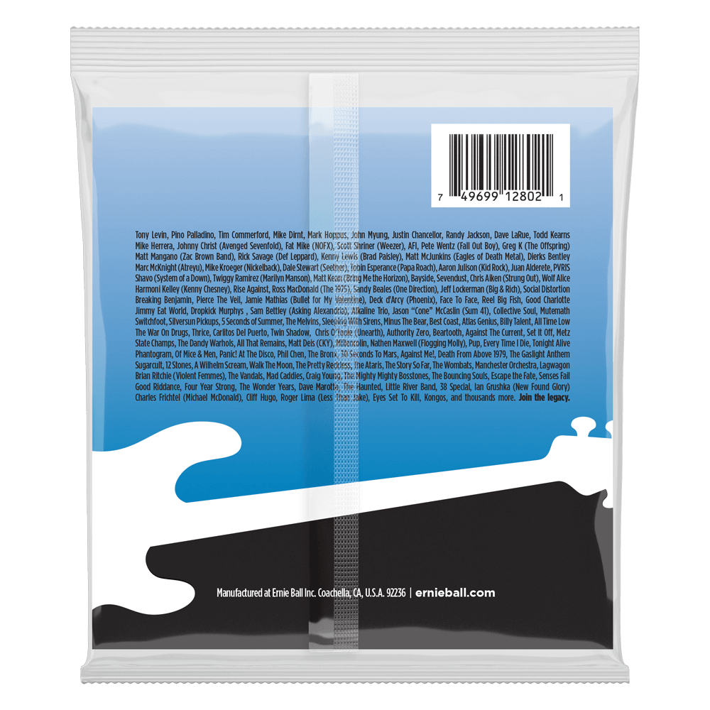 Ernie Ball Flatwound Group I Electric Bass String, 55-110 Gauge — view 2