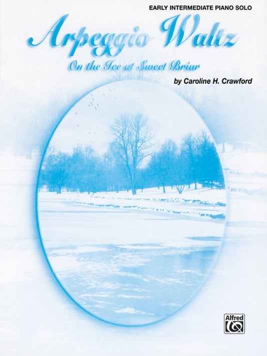 Arpeggio Waltz on the Ice at Sweet Briar Piano Sheet Music