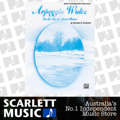 Arpeggio Waltz on the Ice at Sweet Briar Piano Sheet Music — view 2