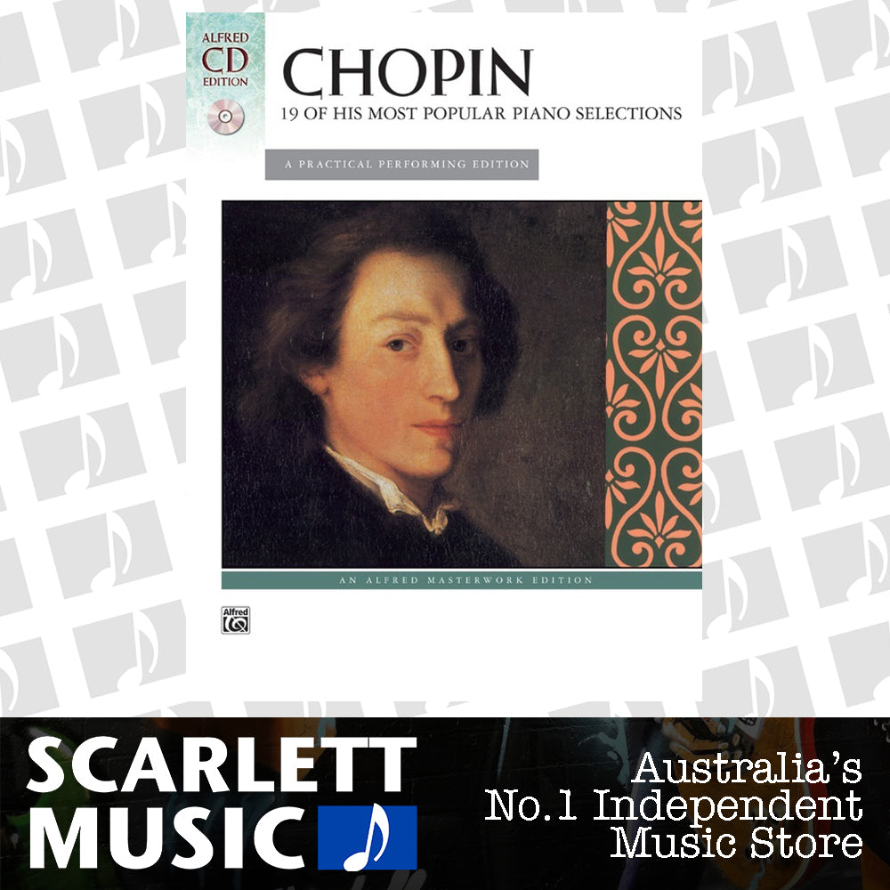Chopin 19 Most Popular Piano Selections Book/CD — view 2