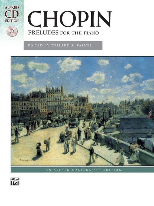 Chopin Preludes Piano Book/CD