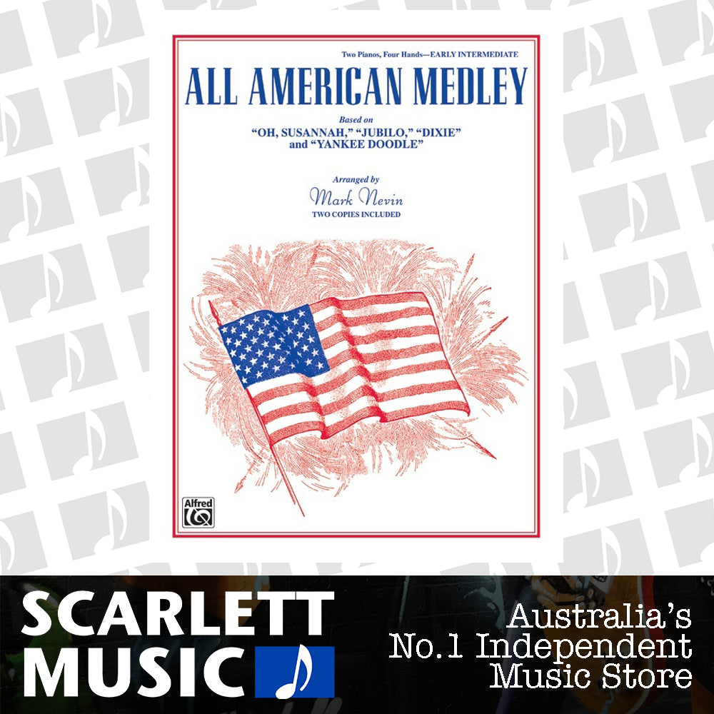 All American Medley Piano Sheet Music — view 2