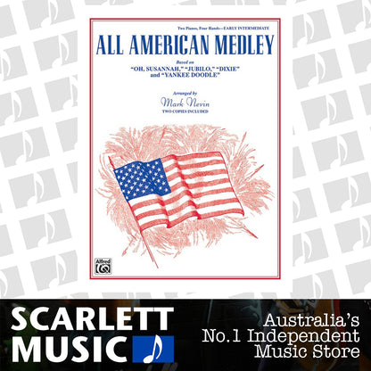 All American Medley Piano Sheet Music — view 2