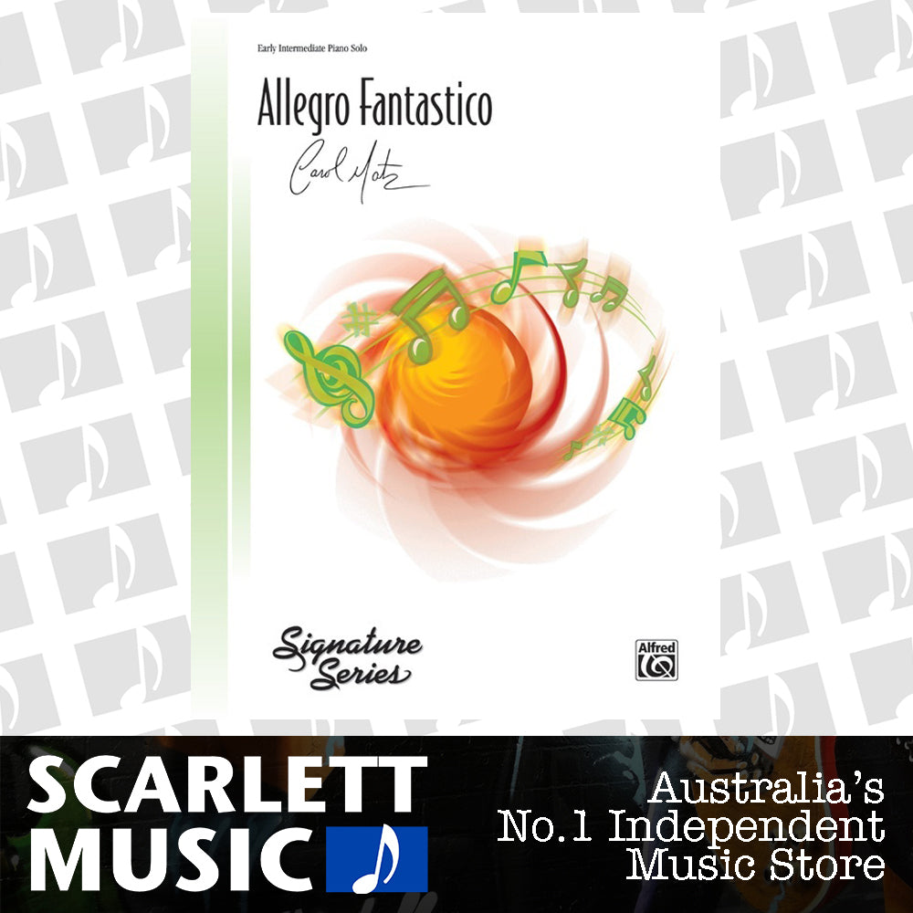 Allegro Fantastico Piano Sheet Music — view 2