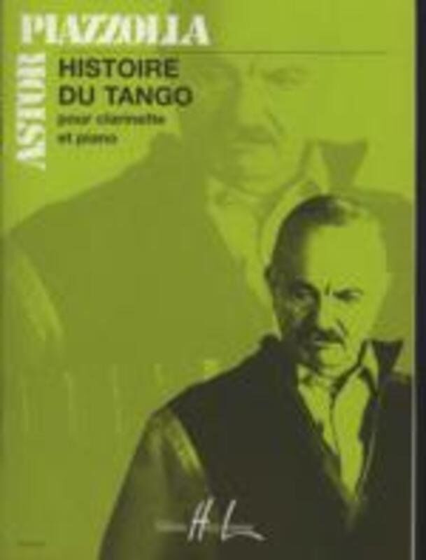 Histoire du Tango for Clarinet and Piano by Astor Piazzolla