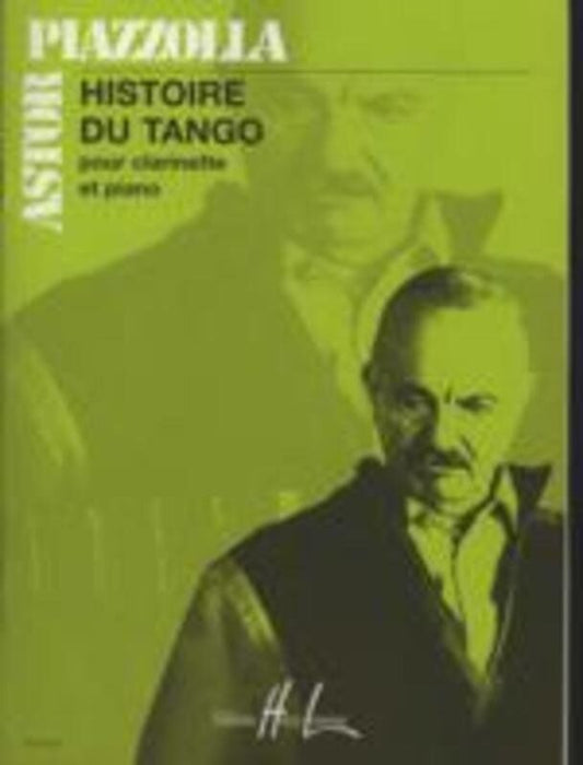 Histoire du Tango for Clarinet and Piano by Astor Piazzolla