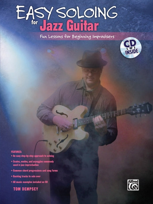 Easy Soloing For Jazz Guitar Book/CD