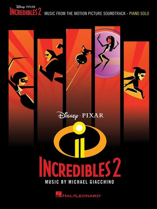 Incredibles 2 Movie Soundtrack — Piano Solo (Hal Leonard)