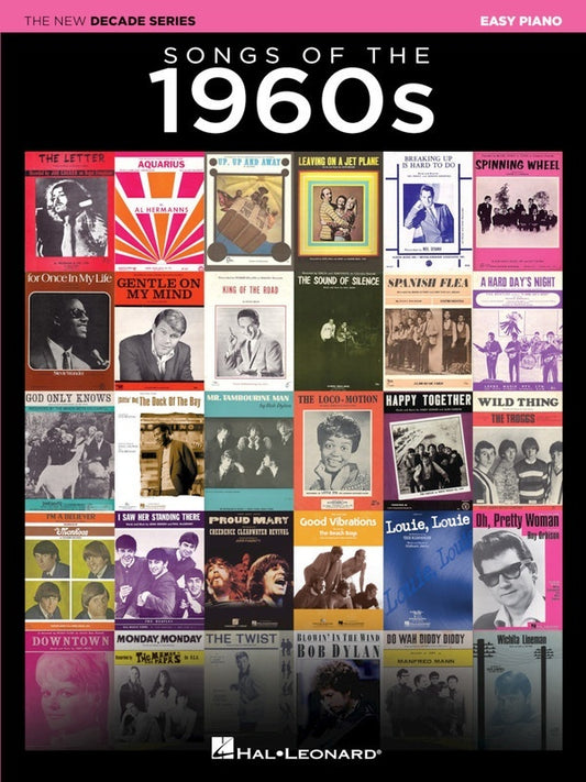 Songs Of The 1960s New Decade Series Easy Piano