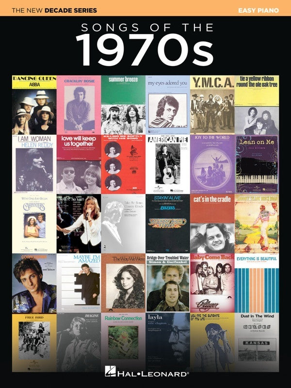 Songs Of The 1970S New Decade Series Easy Piano
