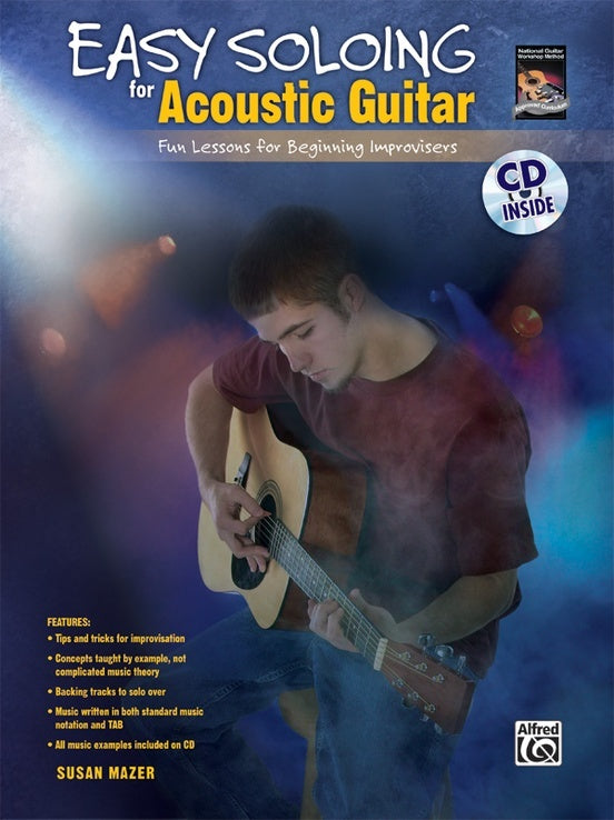 Easy Soloing For Acoustic Guitar Book/CD