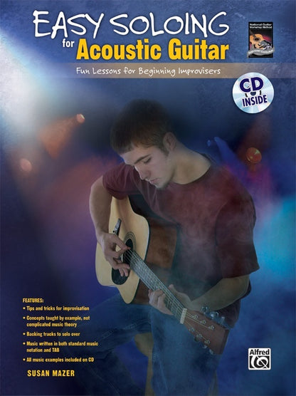 Easy Soloing For Acoustic Guitar Book/CD