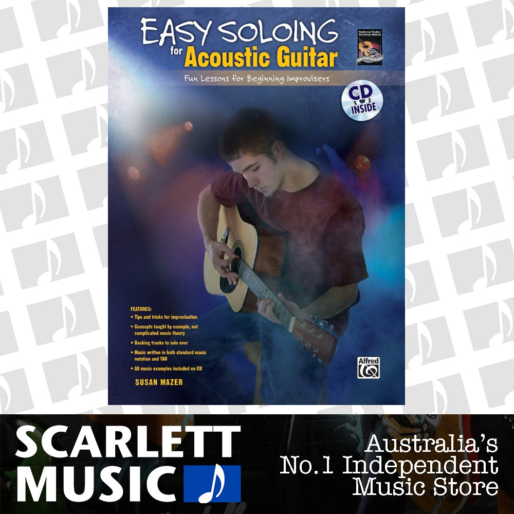 Easy Soloing For Acoustic Guitar Book/CD — view 2