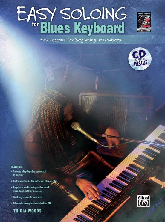 Easy Soloing For Blues Keyboard Book/CD