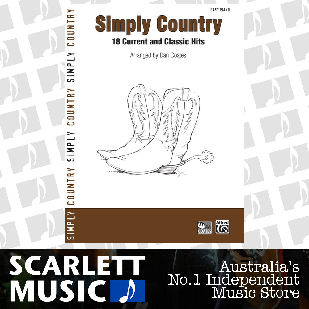 Simply Country Piano Sheet Music — view 2