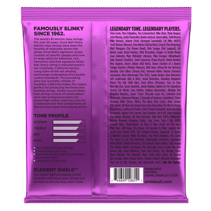 Ernie Ball Power Slinky Nickel Wound Electric Bass Strings 55-110 Gauge — view 2